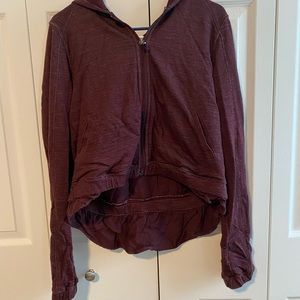 Lululemon jacket crop size 10